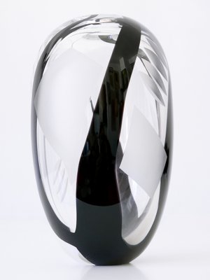 Art Glass Vase by Anna Ehrer for Kosta Boda, Sweden, 1992-WPT-1721856