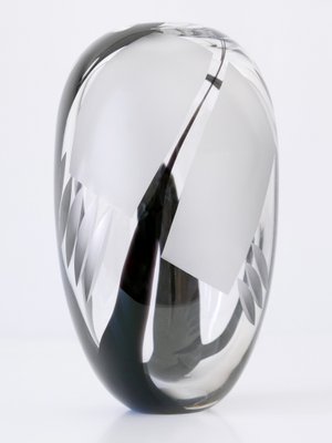 Art Glass Vase by Anna Ehrer for Kosta Boda, Sweden, 1992-WPT-1721856