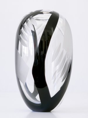 Art Glass Vase by Anna Ehrer for Kosta Boda, Sweden, 1992-WPT-1721856