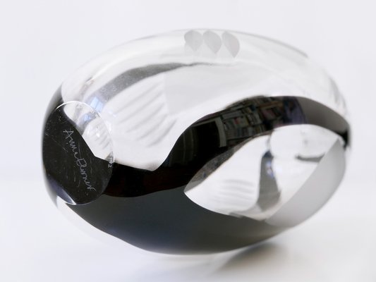 Art Glass Vase by Anna Ehrer for Kosta Boda, Sweden, 1992-WPT-1721856