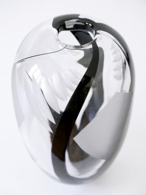 Art Glass Vase by Anna Ehrer for Kosta Boda, Sweden, 1992-WPT-1721856