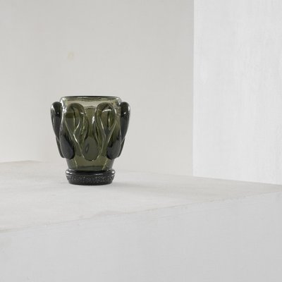 Art Glass Vase by Felix Průša, Former Czechoslovakia, 1960s-LPQ-1781110