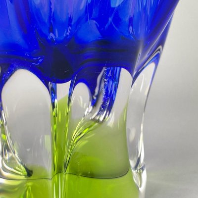 Art Glass Vase by Josef Hospodka for Chribska Glassworks, 1960s-TZ-1028650