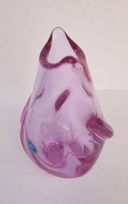 Art Glass Vase by Klinger Miroslav for Železny Brod Sklo Union, 1960s-QDP-660505