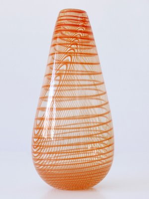 Art Glass Vase by Olle Brozén for Kosta Boda, Sweden, 1980s-WPT-1721843