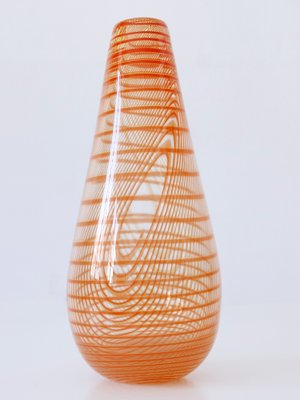 Art Glass Vase by Olle Brozén for Kosta Boda, Sweden, 1980s-WPT-1721843