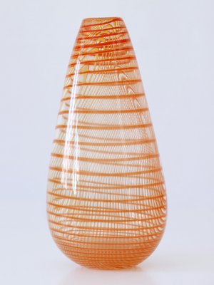 Art Glass Vase by Olle Brozén for Kosta Boda, Sweden, 1980s-WPT-1721843