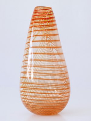 Art Glass Vase by Olle Brozén for Kosta Boda, Sweden, 1980s-WPT-1721843