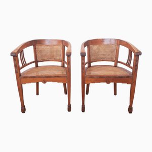 Art Nouveau Armchairs, 1910s, Set of 2-WK-2018432