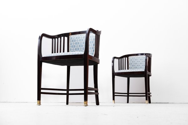 Art Nouveau Armchairs by Joseph Maria Olbrich, Vienna, 1900, Set of 2-ZNO-1768599