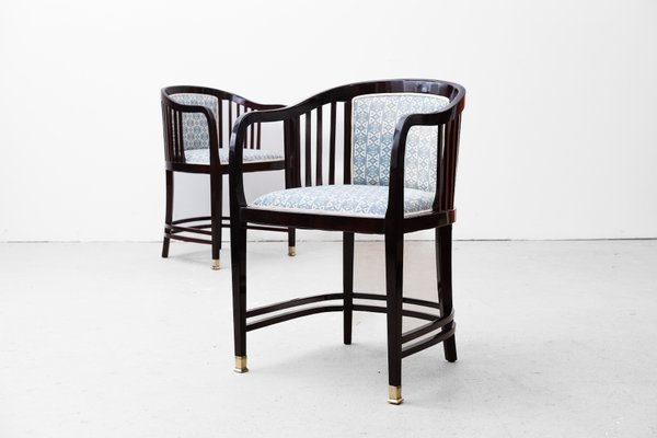 Art Nouveau Armchairs by Joseph Maria Olbrich, Vienna, 1900, Set of 2-ZNO-1768599