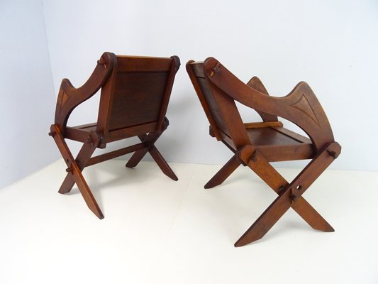 Art Nouveau Armchairs, Germany, 19th Century, Set of 2-FPY-1730553