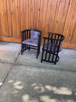 Art Nouveau Armchairs in the style of Josef Hoffmann, 1920, Set of 2-OXJ-1721924