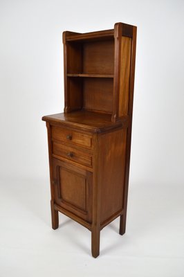 Art Nouveau Bedside Table by Mathieu Gallerey in Mahogany, 1920s-XNH-1719442