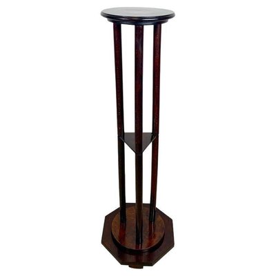 Art Nouveau Bentwood Pedestal, Austria, 1900s-TQA-1322355