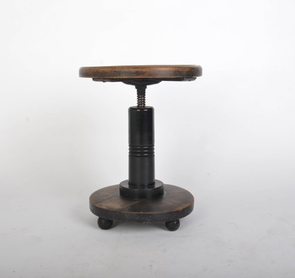 Art Nouveau Bentwood Piano Stool in the style of Josef Hofft, 1930s-VHD-1774464