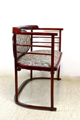 Art Nouveau Bentwood Seating Set Fledermaus by Josef Hoffmann for J&J Kohn, 1907, Set of 3-TQA-1322308