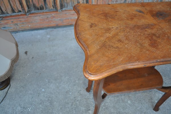 Art Nouveau Bentwood Side Table, 1920s-OXJ-1142243