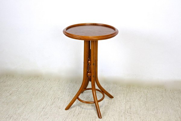 Art Nouveau Bentwood Side Table from Mundus, Austria, 1900s-TQA-1322311