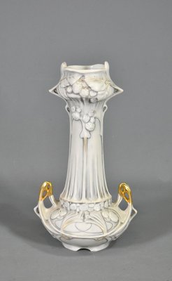 Art Nouveau Bohemia Vases from Royal Dux, 1920s, Set of 2-CTD-1742158