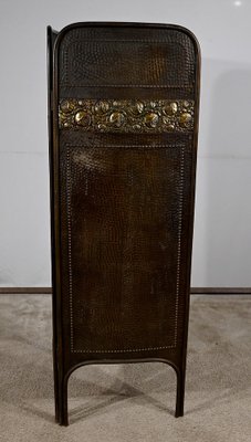 Art Nouveau Brass Screen, 1900-RVK-1793624