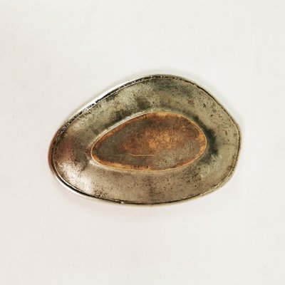 Art Nouveau Bronze Soap Dish, Former Czechoslovakia, 1930s-ZTG-1819364