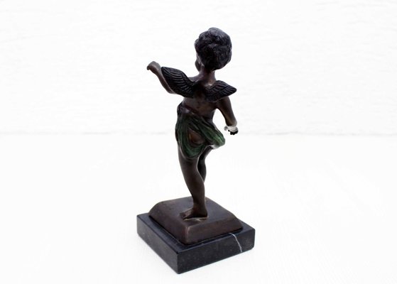 Art Nouveau Bronze Statuette by Eduardo Rossi, 1950-BQF-1726474