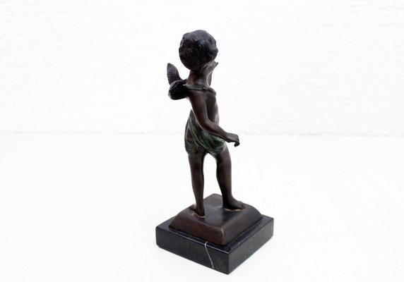 Art Nouveau Bronze Statuette by Eduardo Rossi, 1950-BQF-1726474