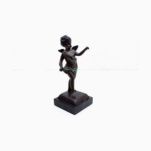 Art Nouveau Bronze Statuette by Eduardo Rossi, 1950-BQF-1726474