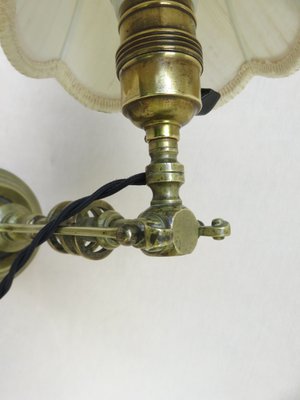 Art Nouveau Bronze Table Lamp-EY-1358263