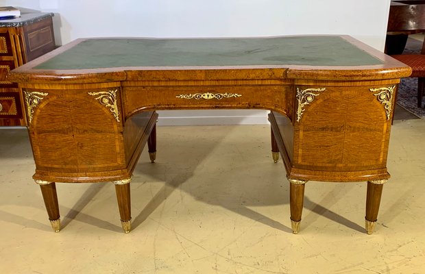 Art Nouveau Bureau in Wood Marquetry, 1920s-EQU-1417221