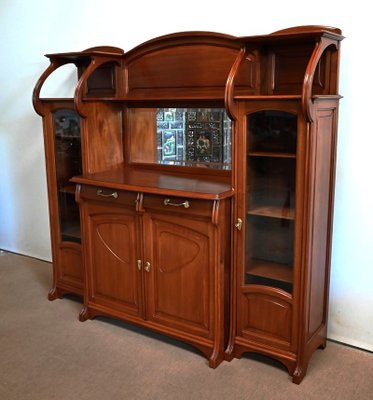 Art Nouveau Cabinet attributed to the Maison E. Diot, 1900s-RVK-1407252