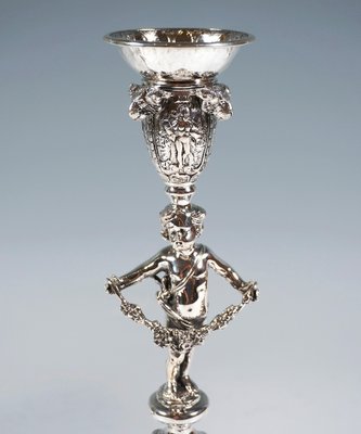 Art Nouveau Candlesticks with Putto, Vienna, 1890s, Set of 2-EMT-1763723