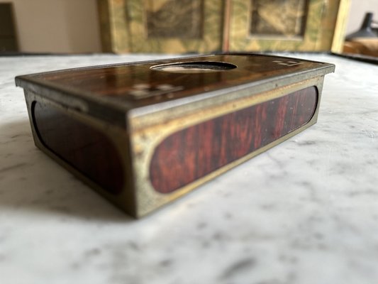 Art Nouveau Casket with a Portrait of a Lady-JO-1728671