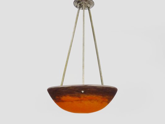 Art Nouveau Ceiling Light from GV de Croismare, France, 1920s-MZP-1760179