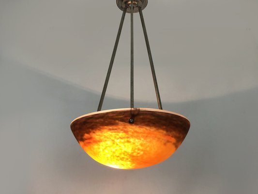 Art Nouveau Ceiling Light from GV de Croismare, France, 1920s-MZP-1760179