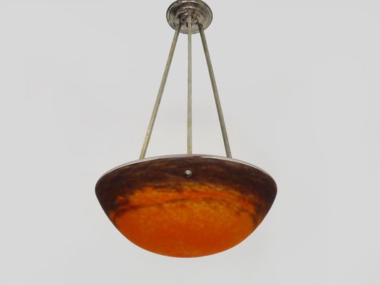 Art Nouveau Ceiling Light from GV de Croismare, France, 1920s-MZP-1760179