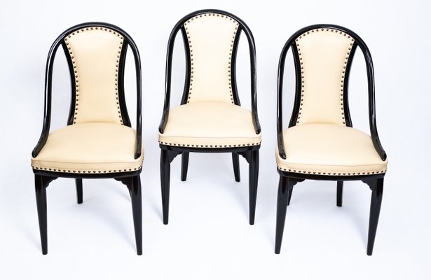 Art Nouveau Chair by Otto Putscher, Set of 9-TSE-1215427