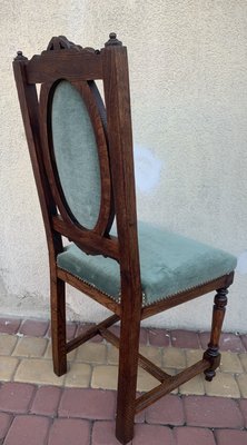 Art Nouveau Chair in Oak, Early 20th Century-WQQ-2022913