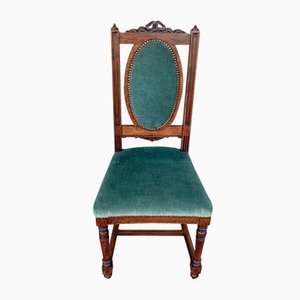 Art Nouveau Chair in Oak, Early 20th Century-WQQ-2022913