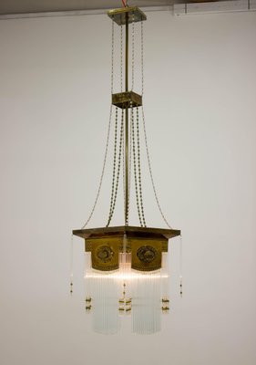 Art Nouveau Chandelier, 1905-TZ-705069