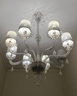 Art Nouveau Chandelier from Bucella, 1890s-SNC-2041433