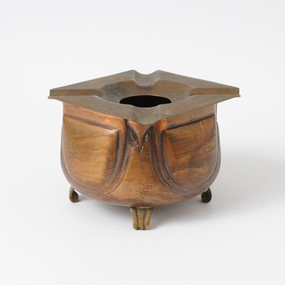 Art Nouveau Copper Ashtray by Albin Muller for Eduard Hueck-IXK-1009571