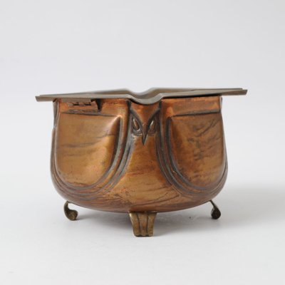 Art Nouveau Copper Ashtray by Albin Muller for Eduard Hueck-IXK-1009571