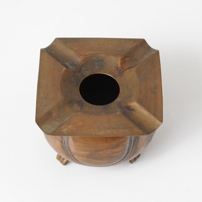 Art Nouveau Copper Ashtray by Albin Muller for Eduard Hueck-IXK-1009571