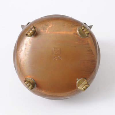 Art Nouveau Copper Ashtray by Albin Muller for Eduard Hueck-IXK-1009571