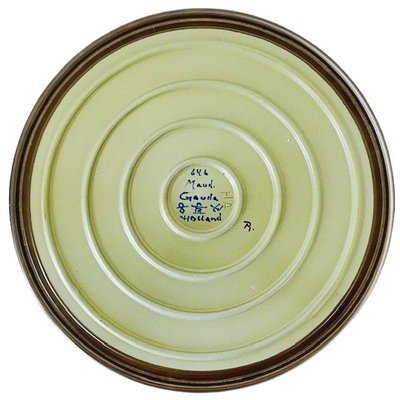 Art Nouveau Decorative Plate from Zuid-Holland Gouda, 1924-BMU-1821767