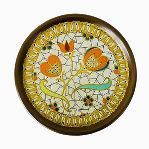 Art Nouveau Decorative Plate from Zuid-Holland Gouda, 1924-BMU-1821767