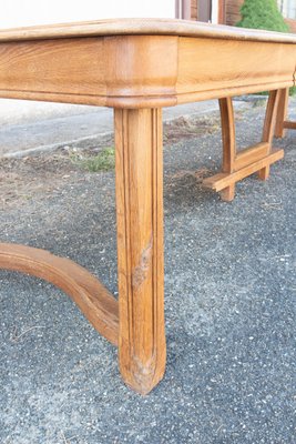 Art Nouveau Dining Table with Extentions, France, 1890s-RIU-1734477