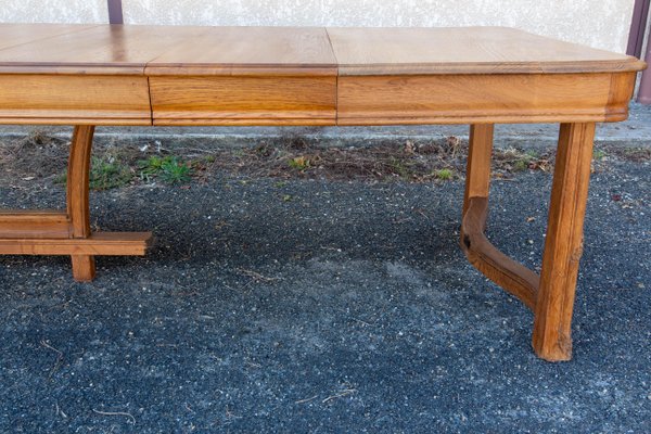 Art Nouveau Dining Table with Extentions, France, 1890s-RIU-1734477